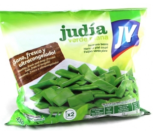 JUDIAS VERDES PLANA JV 450 GR.
