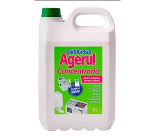 QUITAGRASAS CONCENTRADO AGERUL 5 L.