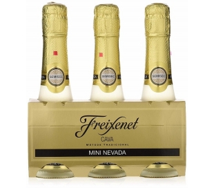 CAVA SEMI-SECO, CARTA NEVADA FREIXENET PACK 3X200 ML.