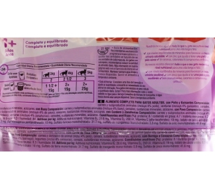 COMIDA GATOS CARNE WHISKAS PACK 4X100 GR.