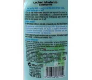 AFTER SUN CON ALOE VERA NATURAL DELIAL 200 ML.