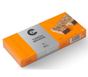 TURRON BROWNIE, SUPREMA CASTILLO DE JIJONA 200 GRS.