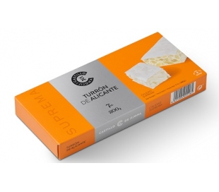 TURRON ALICANTE CASTILLO DE JIJONA 200 GR.