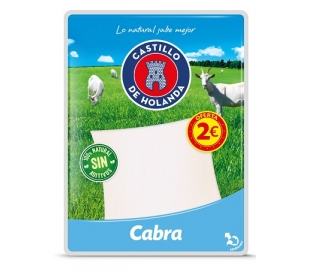QUESO CABRA LONCHAS EL CASTILLO 120 GR.