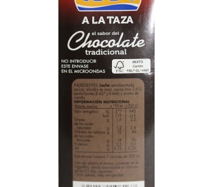 CHOCOLATE A LA TAZA BRIK RAM 1 L.