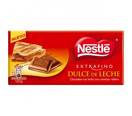 CHOCOLATE DULCE LECHE NESTLE 120 GR.