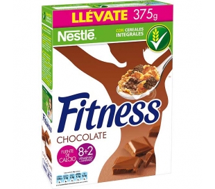 CEREALES FITNESS CHOCOLATE NESTLE 375 GR.