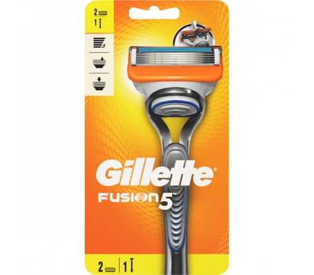 MAQUINA AFEITAR FUSION5 GILLETTE 1 UN. MAQUINA AFEITAR FUSION5 GILLETTE 1 UN.