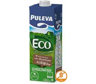 LECHE SEMIDESNA. ECOLOGICA PULEVA 1 L.