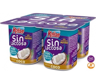 YOGUR SABOR COCO KALISE PACK 4X125 GRS.