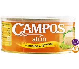 ATUN ACEITE VEGETAL CAMPOS 260 GRS.