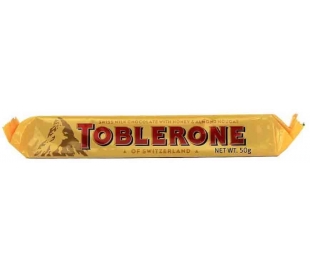 CHOCOLATE LECHE TOBLERONE 50 GRS.