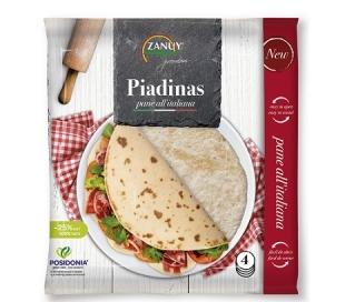 FAJITAS PIADINAS ZANUY 320 GRS. 4 UDS.