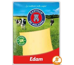 QUESO EDAM LONCHAS EL CASTILLO 150 GR.