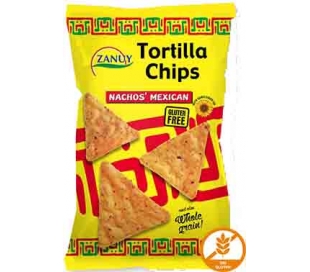 TORTILLA CHIPS NACHOS MEXICAN ZANUY 200 GR.