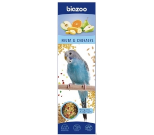 ALIMENTO PÁJAROS FRUTA&CEREALES BIAZOO 60 GR.