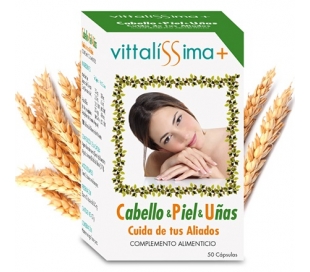 CABELLO UÑAS Y PIEL CAPSULAS VITTALISSIMA 50 UN.