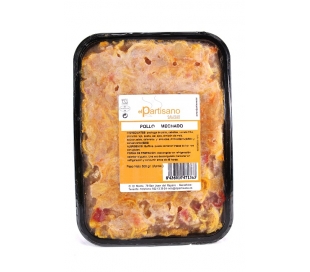 POLLO MECHADO SALSA 500G+