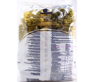 FUSILLI TRICOLOR SEMOLA DE GRANO DURO LA MOLISANA 500 GRS.