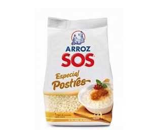 ARROZ ESPECIAL POSTRES SOS 500 GR.