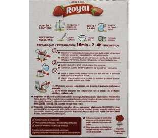 GELATINA FRESA ROYAL 170 GR.