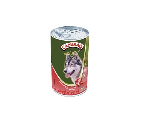 comida-perros-pate-con-buey-lata-canibaq-400-grs