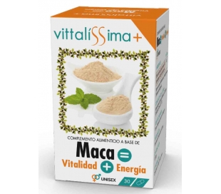 MACA CAPSULAS VITTALISSIMA 30U