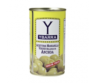 ACEITUNA MANZANILLA VERDE YBARRA 150 GR.LATA
