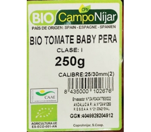 FRUTERIA TOMATE CHERRY . 250 GRS.