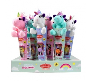 GOLOSINAS MINI TEDDY UNICORNIO MIGUELAÑEZ 35 GRS.