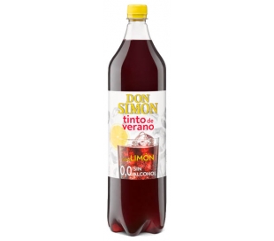 TINTO DE VERANO LIMON SIN ALCOHOL DON SIMON 1,5 L.