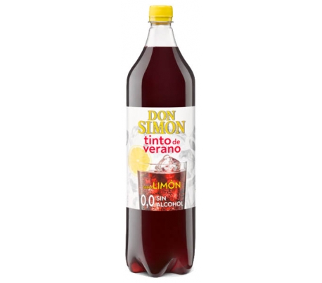 TINTO DE VERANO LIMON SIN ALCOHOL DON SIMON 1,5 L.