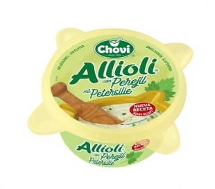 SALSA ALLIOLI CON PEREJIL CHOVI 150 ML.