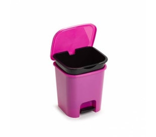 PAPELERA PEDAL PLASTICFORTE 7,5LT.