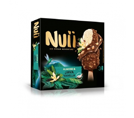 HELADO ALMENDRADO CON VAINILLA DE JAVA NUII 90 ML 