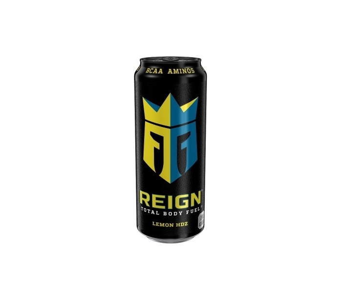 BEBIDA ENERGETICA LEMON HDZ, ZERO AZUCAR REIGN 500 ML.