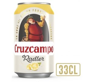 CERVEZA RADLER LIMÓN CRUZCAMPO 33 CL.LATA