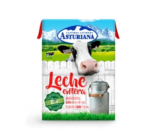 LECHE ENTERA, BRIK ASTURIANA 200 ML.