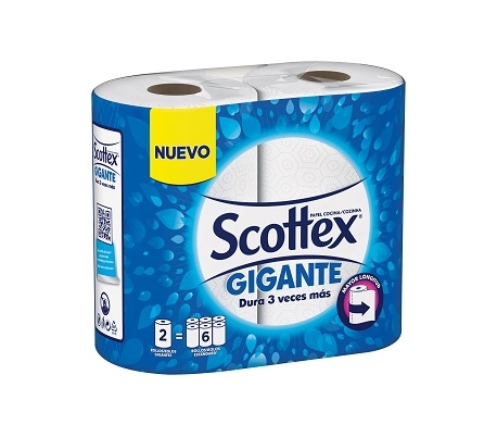 Scottex cocina megarollo-paq.3+3- (5029053033808)