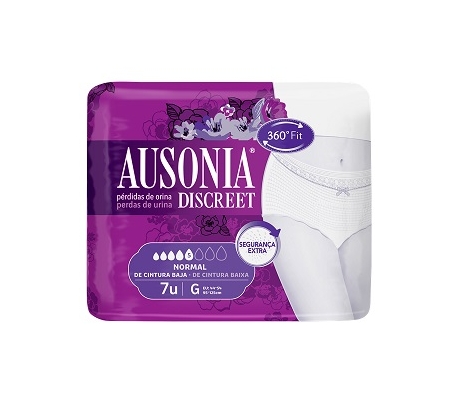 prenda-interior-discreet-grande-normal-ausonia-7-uds