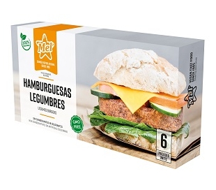 HAMBURGUESA LEGUMBRES MEL 450 GRS.