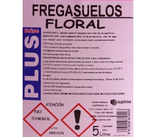 MULTIUSOS FREGASUELO FLORAL SUPINSA 5L.