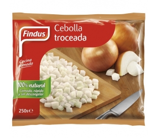 CEBOLLA TROCEADA FINDUS 250 GR.
