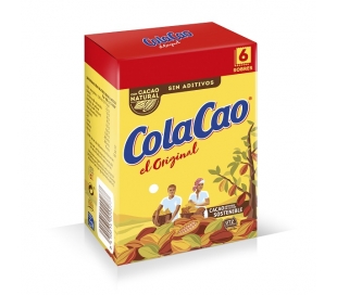 CACAO SOLUBLE SOBRES MONODOSIS COLA CAO PACK 6X18 GRS.