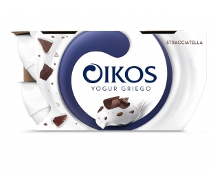 YOGUR OIKOS STRACCIATELLA DANONE PACK 4X110 GRS.