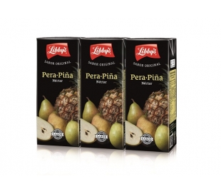 NECTAR PERA PIÑA LIBBYS PACK 3X200 ML.