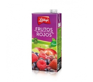 ZUMO FRUTOS ROJOS LIBBYS 1 L.