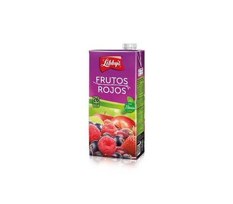 ZUMO FRUTOS ROJOS LIBBYS 1 L.