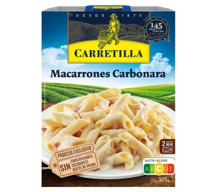 MACARRONES CARBONARA CARRETILLA 325 GRS.