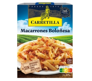MACARRONES BOLOÑESA CARRETILLA 325 GRS.